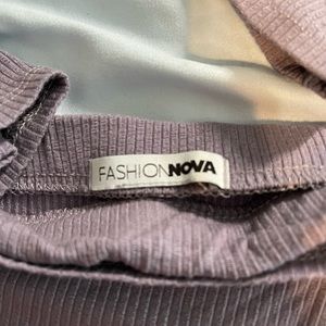 Fashion Nova Lavender Set.